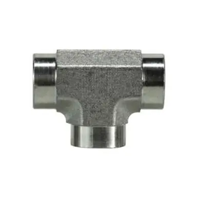 Midland Industries 560522 - Pipe Tee, 1/8" FPT x 1/8" FPT x 1/8" FPT, Steel