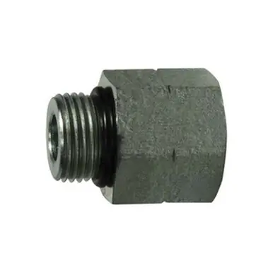 Midland Industries 6410O3220 - Reducer/Expander, 2-1/2" Male ORB x 1-5/8" Female ORB, Steel