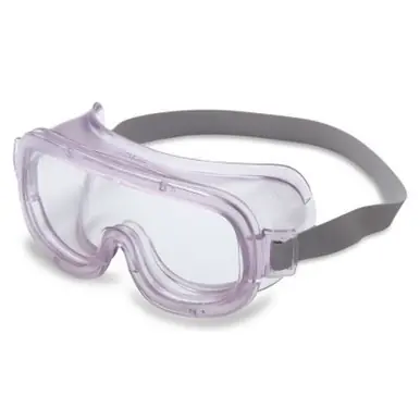 Honeywell S364 Classic Goggles, Clear Frame, Clear Lens, Uvextreme Antifog, Closed Vent (10pk)