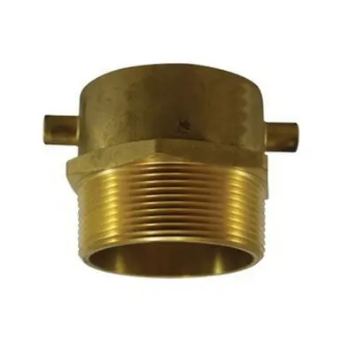 Midland Industries 444110 - Swivel Adapter, 1-1/2" MNST x 1-1/2" NPT(M), Brass