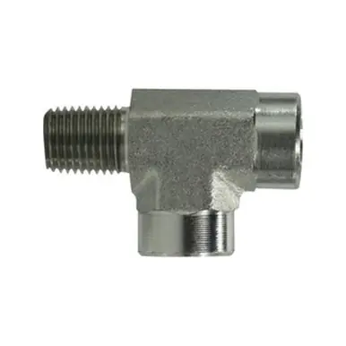 Midland Industries 560244 - Street Tee, 1/4" Male Pipe x 1/4" Female Pipe x 1/4" Female Pipe, Steel