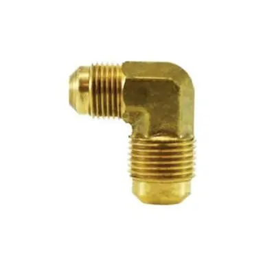 Midland Industries 10421 - 90° Reducing Elbow, 5/8" SAE 45° Male Flared x 1/2" SAE 45° Male Flared,