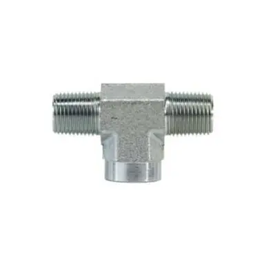 Midland Industries 560116 - Pipe Tee, 1" MPT x 1" FPT x 1" MPT, Steel