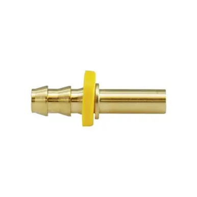 Midland Industries 30426 - Rigid Tube Adapter, 3/8" Push-On Hose Barb x 1/2" Tube OD, Brass