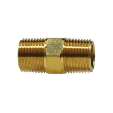 Midland Industries 28216 - Long Nipple, 1" NPT(M) x 1" NPT(M), 2.3", Brass