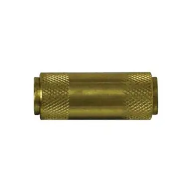 Midland Industries 620600 - Pipe Union, 3/8" Tube OD x 3/8" Tube OD, Brass
