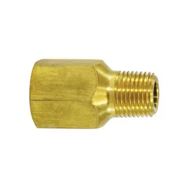 Midland Industries 12230 - ford Carburetor to Fuel Line Adapter, 1/4" Female Tube x 1/8" NPT(M)F,