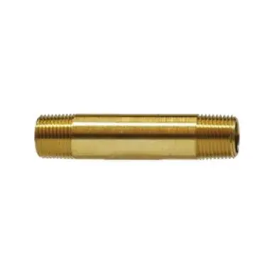 Midland Industries 28146 - Long Nipple, 1/4" NPT(M) x 1/4" NPT(M), 2-1/2", Brass