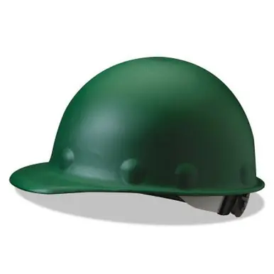 Honeywell P2AQRW74A000 P2 Series Roughneck Hard Cap, SuperEight Ratchet w/ Quick-Lok, Green