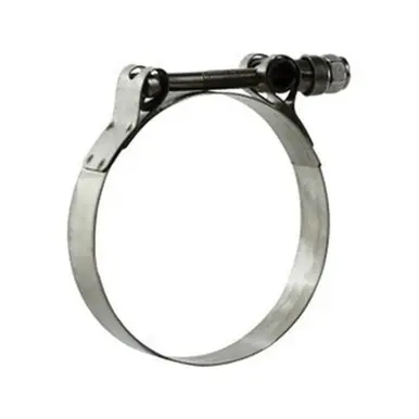 Midland Industries 840275 - T-Bolt Hose Clamp, 2-13/16" Nominal, 2-17/32" Min. Clamp Dia., Stainless
