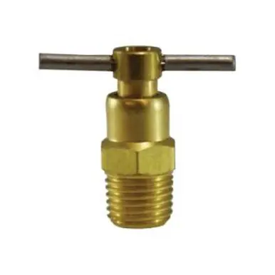 Midland Industries 46081 - Drain Cock, 1/4" Nominal Pipe, MIP, Brass Body