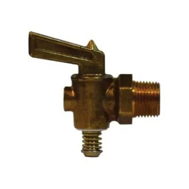 Midland Industries 46072 - Drain Cock, 3/8" Nominal Pipe, MIP, Brass Body