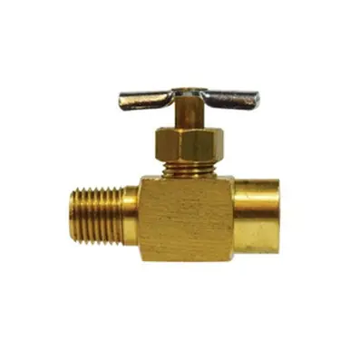 Midland Industries 46061L - Light Pattern Needle Valve, 1/4 x 1/4" Nominal, MIP x FIP, 150 psi