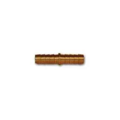 Midland Industries LF29S-4 - Splicer, 1/4" Hose Barbed x 1/4" Hose Barbed, Brass