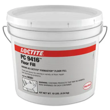 LOCTITE 235632 Fixmaster Floor Fill, 10 lb, Kit, Grey