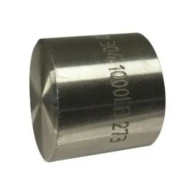 Midland Industries 62472B1 - Barstock Cap, 3/8" FPT, Stainless Steel, 1000 lb