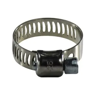 Midland Industries 325016 -325 Series Miniature Worm Gear Clamp, 11/16" Min. Clamp Dia., 301
