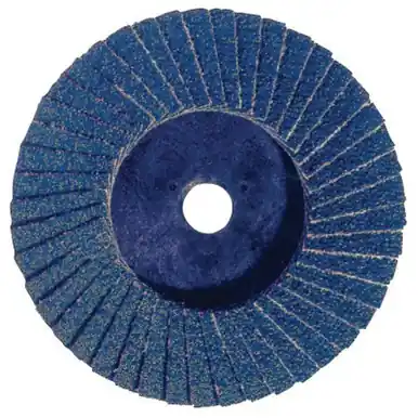 WEILER 50913 Bobcat Flat Flap Disc, 3", 40 Grit, 20000RPM (10pk)