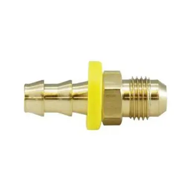 Midland Industries 32903 - Adapter, 1/2" Push-On Hose Barbed x 1/2" 37° Male JIC Flared, Brass