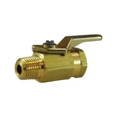 Midland Industries 46443 - Miniature Ball Valve, 1/4" Nominal, NPT(M) x NPT(F), 2 -Port/Way, 250 psi