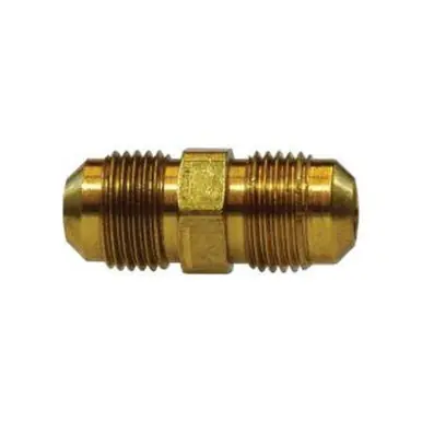 Midland Industries 10112 - Union, 7/8" Male Flared x 7/8" Male Flared, Brass