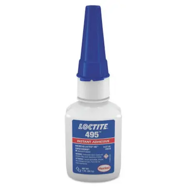 LOCTITE 135467 495 Super Bonder Instant Adhesive, 1 oz, Bottle, Clear