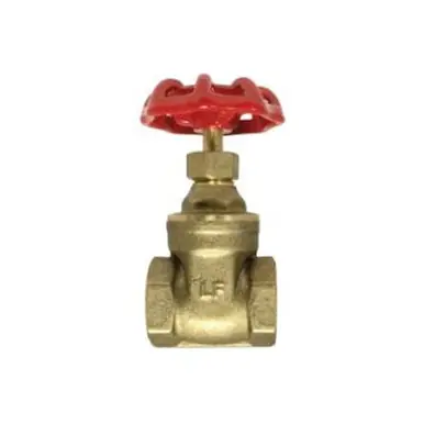 Midland Industries 940139LF - Gate Valve, 3" Nominal, FIP x FIP, 200 psi WOG Pressure, forged Brass