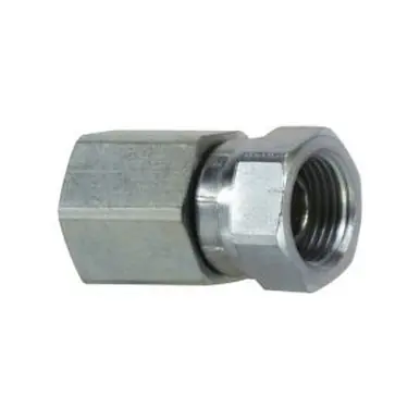 Midland Industries 140566 - Swivel Adapter, 3/8" FPT x 3/8" FNPSM, Steel