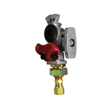 Midland Industries 39524 - Knob-Style Emergency Shut-Off Gladhand, Rubber Seal, Aluminum Body