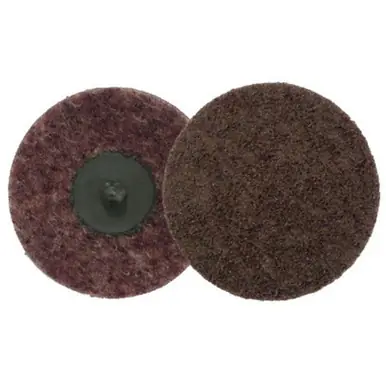WEILER 51534 Surface Conditioning Disc, 3" Dia., Medium Grit, Aluminum Oxide (25pk)
