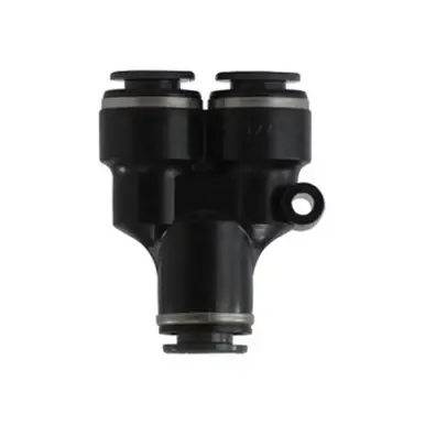 Midland Industries 290PPCDOT-4 - Union Wye, 1/4" Plug" x 1/4" Plug" x 1/4" Plug-In, Composite