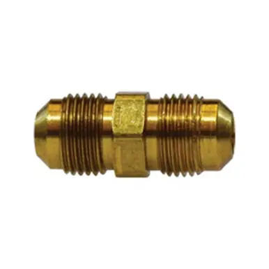 Midland Industries 10108SS - Union, 3/8" Flared x 3/8" Flared, Stainless Steel