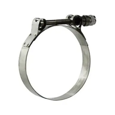 Midland Industries 840238 - T-Bolt Hose Clamp, 2-7/16" Nominal, 2-1/4" Min. Clamp Dia., Stainless