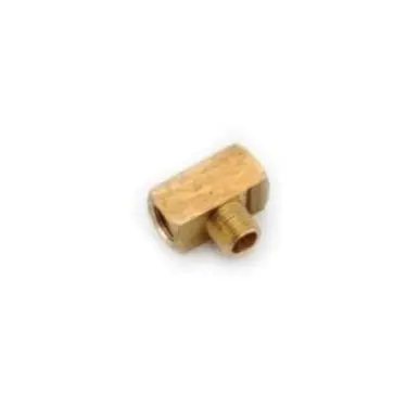 Midland Industries 706131-02 - Barstock Tee, 1/8" FPT x 1/8" MPT x 1/8" NPT(F), Brass