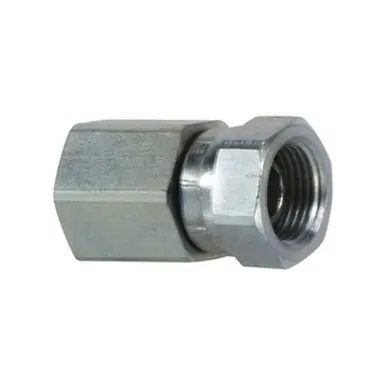 Midland Industries 140546 - Swivel Adapter, 1/4" FPT x 3/8" FNPSM, Steel