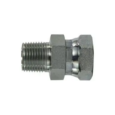 Midland Industries 14042016 - Swivel Adapter, 1-1/4" MPT x 1" FNPSM, Steel