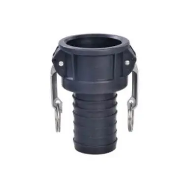Midland Industries 35932 - Cam & Groove Coupler, 1" Type C x 1" Hose Barbed, Polypropylene