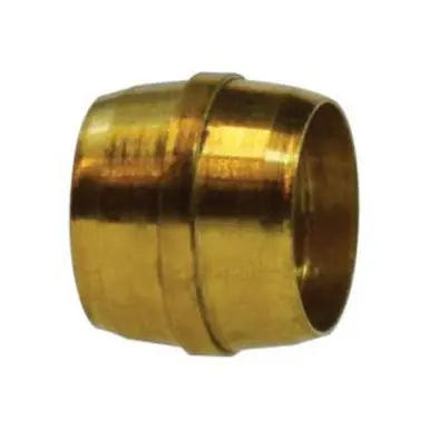 Midland Industries NT60-3 - Sleeve, 3/16" Tube OD x 3/16" Tube OD, Brass