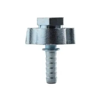 Midland Industries 73010 - Ground Joint Coupling w/ Wing Nut & Female Spud, 3" Hose Barbed x 3"