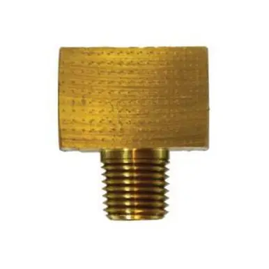 Midland Industries 12103 - Branch Tee, 3/8" Inverted Flared x 3/8" Inverted Flared x 1/4" NPT(M)F,