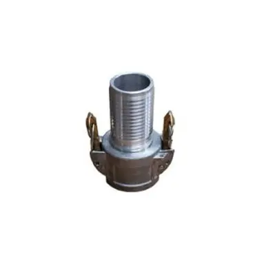 Midland Industries CGCSL-400CR-A1 - Cam & Groove Self-Locking Crimplok Coupler, 4" Type C x 4" Hose
