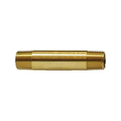 Midland Industries 28497 - Long Nipple, 3/4" NPT(M) x 3/4" NPT(M), 2" Brass