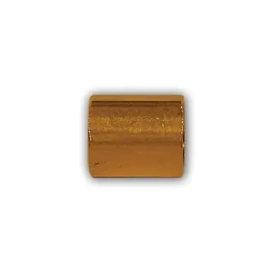 Midland Industries 16115 - Sleeve Union, 5/16" Threaded x 5/16" Threaded, Brass