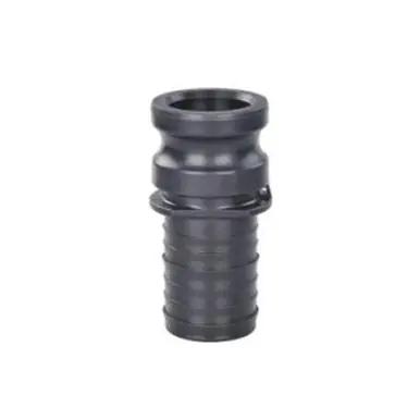 Midland Industries 35953 - Cam & Groove Adapter, 1-1/4" Type E x 1-1/4" Hose Barbed, Polypropylene
