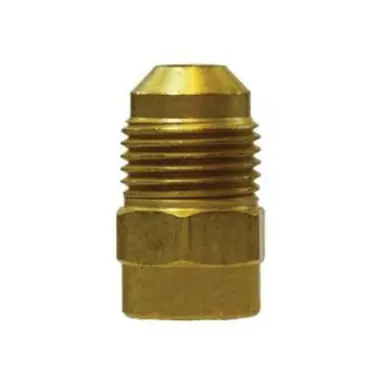 Midland Industries 10473 - Reducing Adapter, 3/8" SAE 45° Male Flared x 5/8" SAE 45° Female Flared,