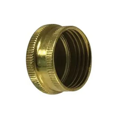 Midland Industries LFHC-12W - Cap, 3/4" FHT, Brass