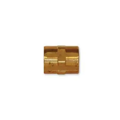 Midland Industries LF103-12 - Pipe Coupling, 3/4" FPT x 3/4" FPT, 1.19", Brass