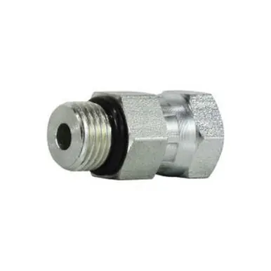 Midland Industries 6900O1612 - Swivel Adapter, 1" Male ORB x 3/4" FNPSM, Steel