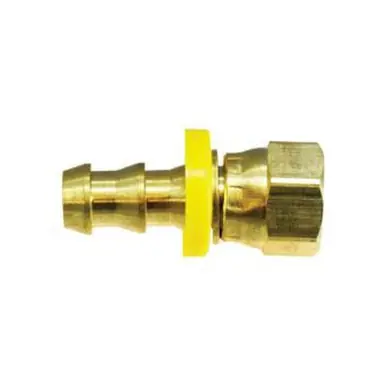 Midland Industries 30267 - Swivel Connector, 1/2" Push-On Hose Barbed x 1/2" Female JIC Swivel,