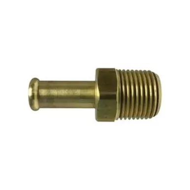 Midland Industries 32181 - Adapter, 1" Bubble Barbed x 1" MIP, Brass